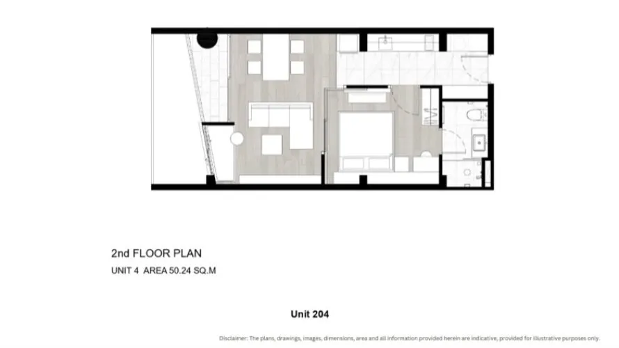 Condominium de 1 chambre à Nai Harn Beach, Thailand No. 112 № 7