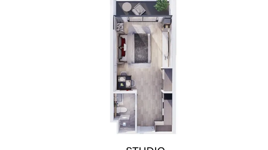 Studio apartment for sale, Nai Harn Beach, Thailand No. 96 № 17