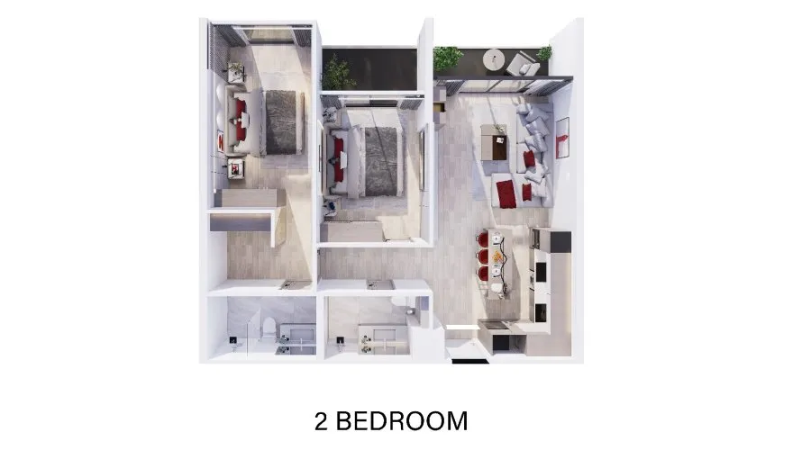 2 bedrooms condominium for sale, Nai Harn Beach, Thailand No. 98 № 21